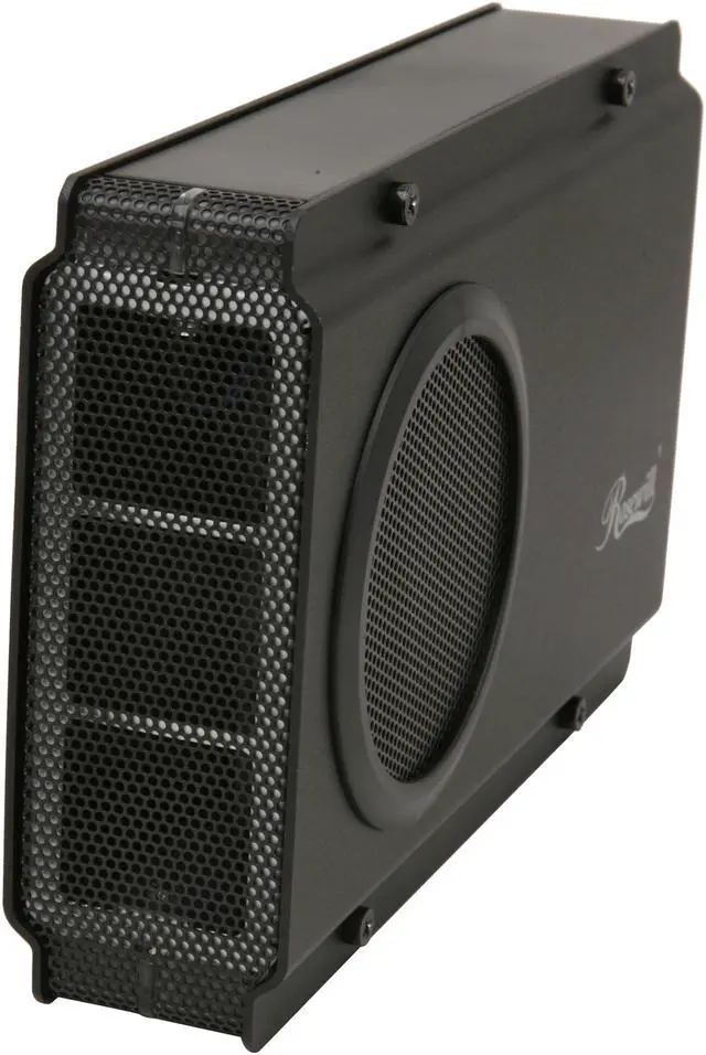 Main image of Rosewill RX-358 U3C BLK External 3.5" Hard Drive Enclosure to USB 3.0/eSATA, Aluminum & Plastic, Built-in Cooling Fan and Fan Switch, Support 3.5" SATA III/II/I Hard Drive up to 8TB and UASP Function