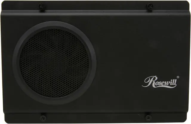 Alt view image 4 of 8 - Rosewill RX-358 U3C BLK External 3.5" Hard Drive Enclosure to USB 3.0/eSATA, Aluminum & Plastic, Built-in Cooling Fan and Fan Switch, Support 3.5" SATA III/II/I Hard Drive up to 8TB and UASP Function