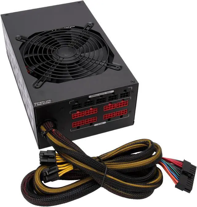 Alt view image 2 of 8 - Rosewill 1600W Modular Gaming Power Supply, Continuous @ 50  Degree C, 80 PLUS GOLD Certified, SLI & CrossFire Ready - HERCULES-1600S