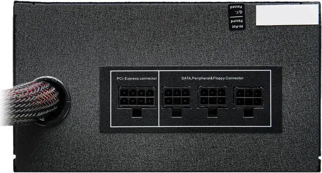 Alt view image 3 of 8 - Rosewill CAPSTONE Series, CAPSTONE-550-M, 550W Semi-Modular Power Supply, 80 PLUS GOLD Certified, Single +12V Rail, SLI & CrossFire Ready, Black