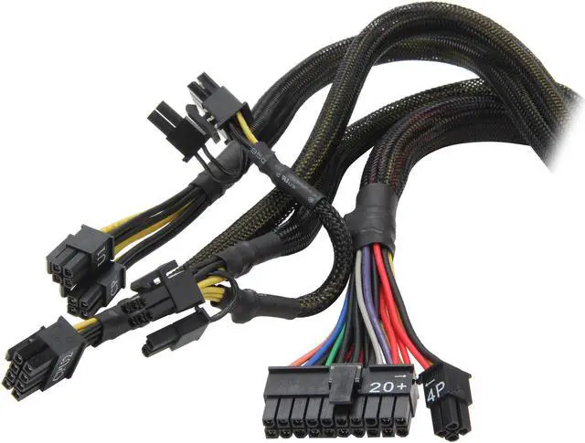 Alt view image 7 of 8 - Rosewill TACHYON Series TACHYON 750 Continuous 750W @40 degree C, 80 PLUS PLATINUM Certified, Full-Modular Design, Single +12V Rail, ATX12V /EPS12V, SLI Ready, Crossfire Ready, Active-PFC Power Supply