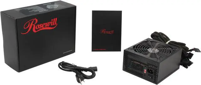 Alt view image 7 of 7 - Rosewill RD700 – Stallion Series 700-Watt Power Supply – ATX 12V V2.3, SLI & CrossFire-Ready