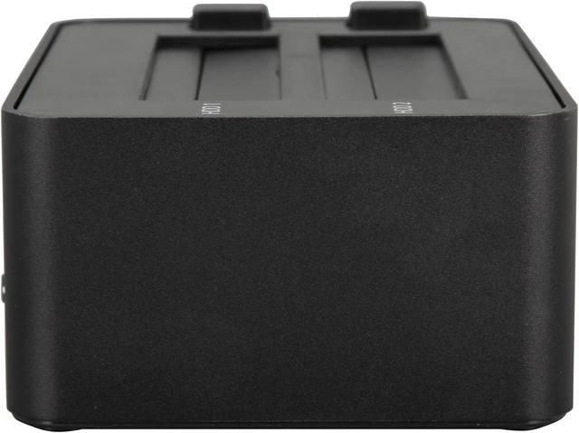Alt view image 3 of 5 - Rosewill RDDO-13002 - Dual Bay Docking Station for 2.5" & 3.5" HDDs - Black, SATA USB 2.0 & eSATA, Rigid Aluminum Casing And Internal Plastic Shield
