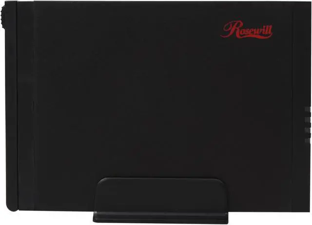 Alt view image 2 of 7 - Rosewill Transclosure RX200R-APU3-25B External Hard Drive Enclosure - Dual Slots for 2 x 2.5" SATA SSDs / HDDs with RAID 0 / 1 & JBOD / 2 LUN, USB 3.0 Connection, 100% Screw-less, Aluminum Body