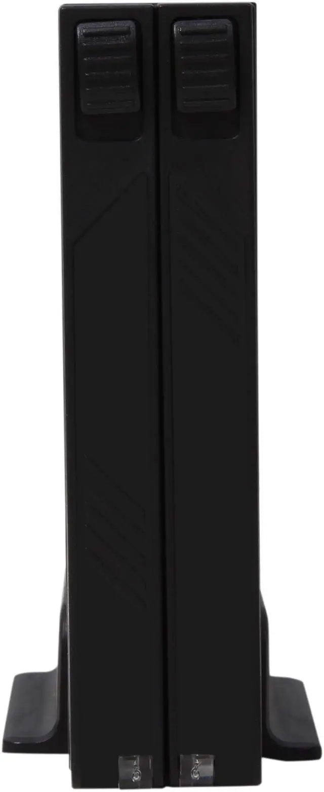 Alt view image 3 of 7 - Rosewill Transclosure RX200R-APU3-25B External Hard Drive Enclosure - Dual Slots for 2 x 2.5" SATA SSDs / HDDs with RAID 0 / 1 & JBOD / 2 LUN, USB 3.0 Connection, 100% Screw-less, Aluminum Body