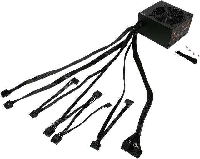 Alt view image 7 of 7 - Rosewill ARC Series, ARC 450, 450W Non-Modular Power Supply, 80 PLUS BRONZE Certified, Single +12V Rail, SLI & CrossFire Certified, Black