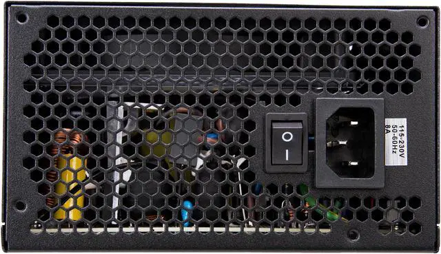Alt view image 4 of 7 - Rosewill ARC Series, ARC 550, 550W Non-Modular Power Supply, 80 PLUS BRONZE Certified, Single +12V Rail, SLI & CrossFire Ready, Black