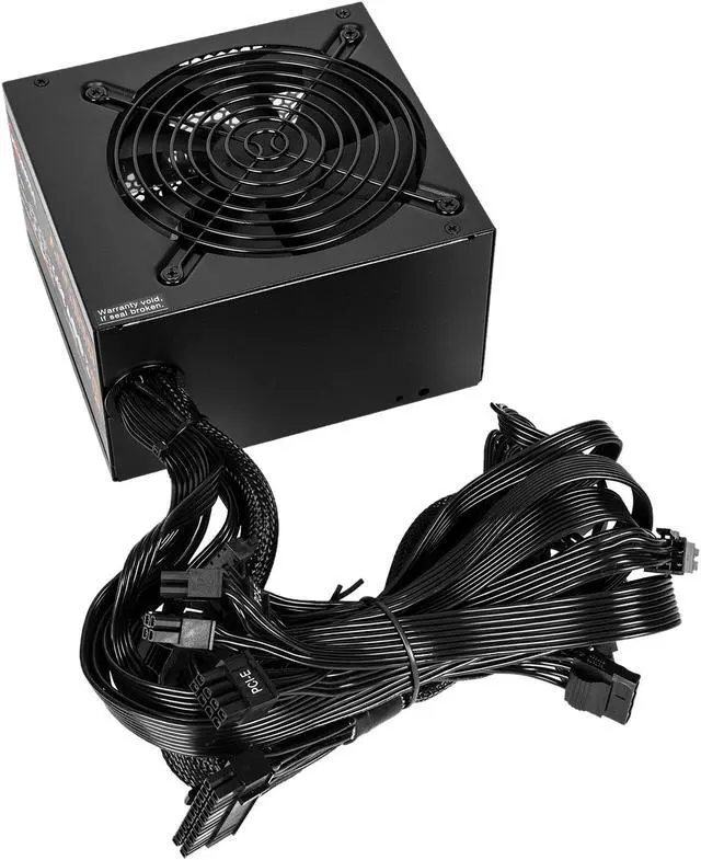 Alt view image 3 of 7 - Rosewill ARC Series, ARC 650, 650W Non-Modular Power Supply, 80 PLUS BRONZE Certified, Single +12V Rail, SLI & CrossFire Ready, Black