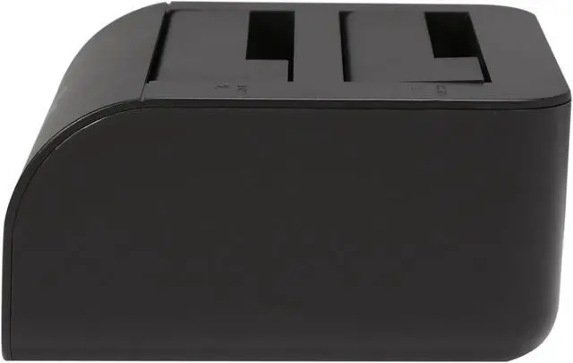 Alt view image 3 of 7 - Rosewill RX302-PU3-35B - Dual-Bay, External 2.5" or 3.5" Hard Drive Docking Station - USB 3.0 to SATA, One-Touch Duplicator / Cloner Function