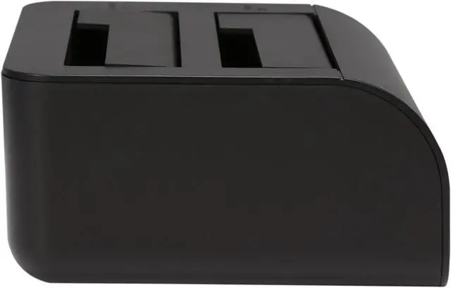 Alt view image 5 of 7 - Rosewill RX302-PU3-35B - Dual-Bay, External 2.5" or 3.5" Hard Drive Docking Station - USB 3.0 to SATA, One-Touch Duplicator / Cloner Function