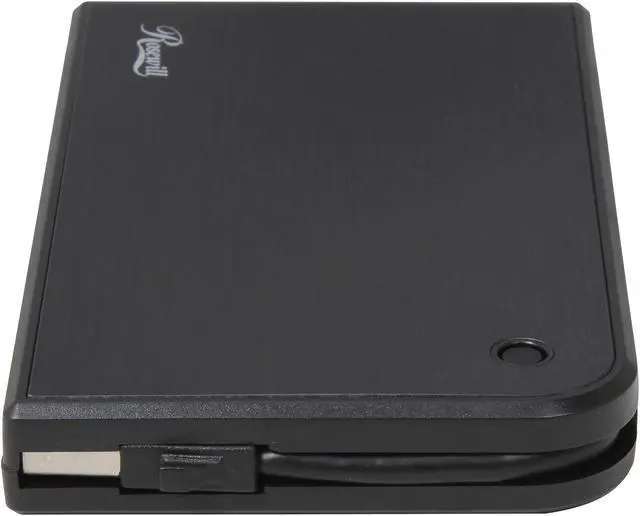 Alt view image 3 of 8 - Rosewill Armer RX200-APU3-25B External 2.5" SATA Hard Drive Enclosure - SSDs / HDDs, USB 3.0 Connection, 100% Screw-less