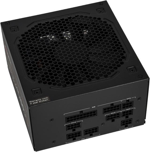 Alt view image 3 of 8 - Rosewill HIVE Series, HIVE-850S, 850W Fully Modular Power Supply, 80 PLUS BRONZE Certified, Single +12V Rail, SLI & CrossFire Ready, Black