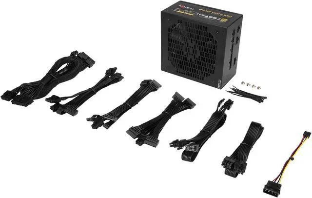 Alt view image 7 of 7 - Rosewill PHOTON Series, PHOTON-550, 550W Fully Modular Power Supply, 80 PLUS GOLD Certified, Single +12V Rail, SLI & CrossFire Ready, Black