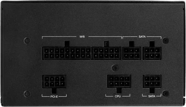 Alt view image 5 of 7 - Rosewill PHOTON Series, PHOTON-550, 550W Fully Modular Power Supply, 80 PLUS GOLD Certified, Single +12V Rail, SLI & CrossFire Ready, Black