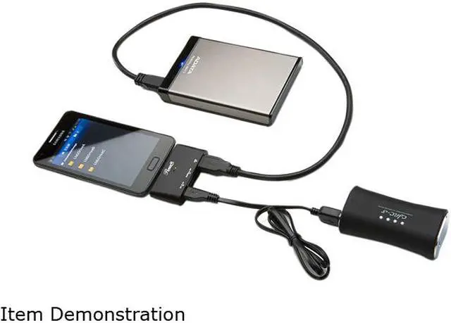 Alt view image 5 of 6 - Rosewill RHBM-100-U2 - Multi-Functional SD / Micro SD / USB 2.0 / Micro-B Card Reader OTG Connection Kit, Black