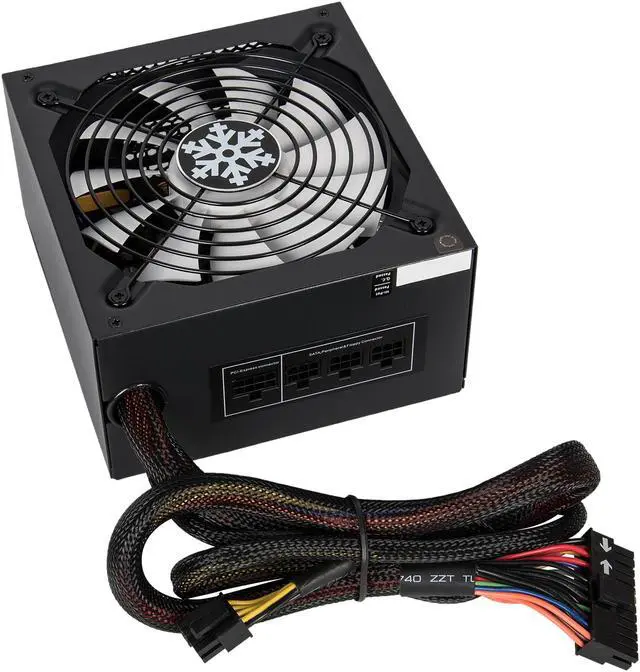 Alt view image 3 of 8 - Rosewill Glacier Series, Glacier 600M, 600W Semi-Modular Power Supply, 80 PLUS BRONZE Certified, Silent Aero-Diversion Fan with Auto Fan Speed Control, Single +12V Rail, SLI & CrossFire Ready, Black