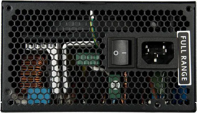 Alt view image 5 of 8 - Rosewill Glacier Series 1000W Semi-Modular Gaming Power Supply with Silent Aero-Diversion Fan, 80 PLUS Bronze Certified, Single +12V Rail, SLI & Crossfire Ready - Glacier-1000M
