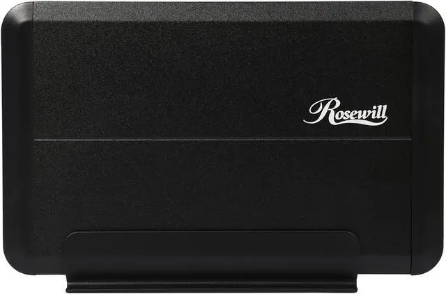 Alt view image 4 of 8 - Rosewill RX307-PU3-35B - 3.5" Hard Drive Enclosure - SATA III, USB 3.0, Energy Saving, UASP, Black Aluminum & ABS Plastic
