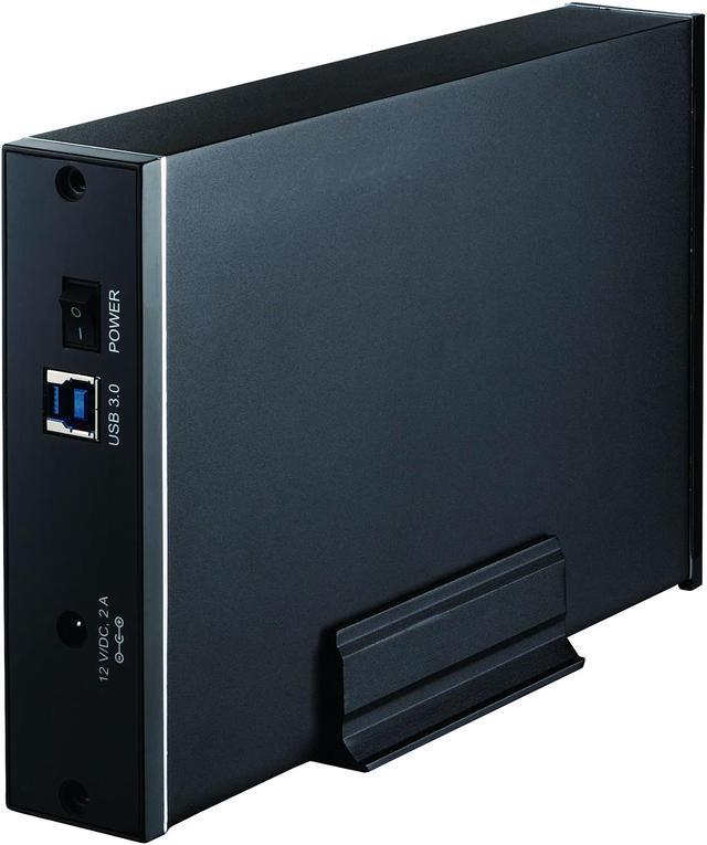 Alt view image 2 of 6 - Rosewill Full Aluminum Hard Drive Enclosure 3.5" SATA III USB 3.0 with Transmission Speed LCD Display RX356-U-LCD