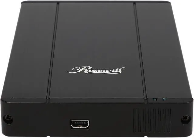 Alt view image 5 of 7 - Rosewill 2.5" External Hard Drive Enclosure, SATA to USB 3.0 for 2.5" SATA I/II SSD or HDD, Up to 2TB, Aluminum, Plug and Play - Armer RX202