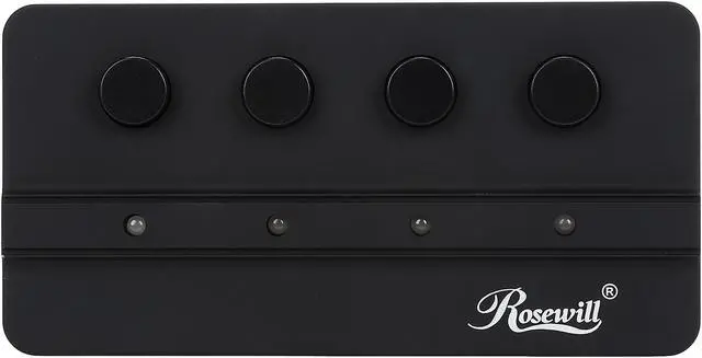 Alt view image 2 of 8 - Rosewill RHB-346 USB 3.0 4 Ports Hub with Individual Power Switch