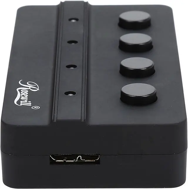 Alt view image 4 of 8 - Rosewill RHB-346 USB 3.0 4 Ports Hub with Individual Power Switch