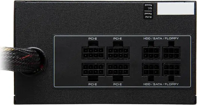Alt view image 7 of 8 - Rosewill CAPSTONE Series, CAPSTONE-850-M, 850W, Semi-Modular Power Supply, 80 PLUS GOLD Certified, Single +12V Rail, SLI & CrossFire Ready, Black
