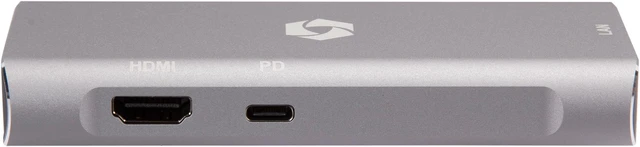 Alt view image 5 of 7 - Rosewill 7-Port Portable USB-C Mini Hub Docking Station, USB 3.1, 4K HDMI, 100W Power Delivery, Thunderbolt 3 Compatible with MacBook & Chromebook Laptops, RHUB-100W
