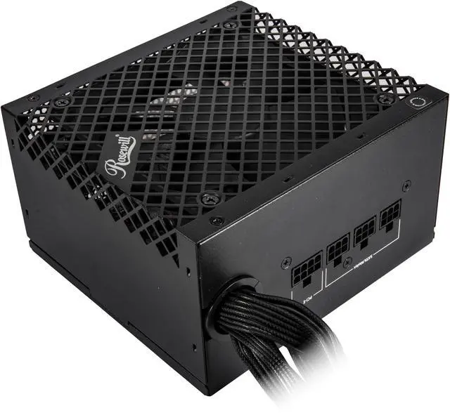 Alt view image 3 of 9 - Rosewill VSB 650W 80+ Bronze, ATX 3.0 & 3.1 Compatible, Semi-Modular Power Supply, PCIe 5.1 12V-2x6 Connector, 105°C/221°F Japanese Capacitor, 120mm ICB Silent Fan - 5 Year Warranty - VSB650