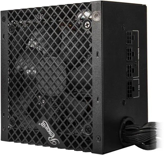 Alt view image 4 of 9 - Rosewill VSB 650W 80+ Bronze, ATX 3.0 & 3.1 Compatible, Semi-Modular Power Supply, PCIe 5.1 12V-2x6 Connector, 105°C/221°F Japanese Capacitor, 120mm ICB Silent Fan - 5 Year Warranty - VSB650