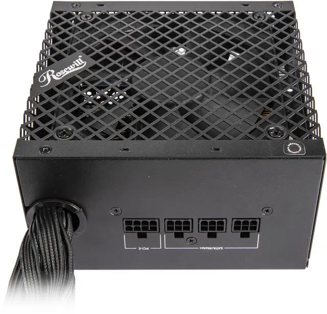 Alt view image 9 of 11 - Rosewill VSB 750W 80+ Bronze, ATX 3.0 & 3.1 Compatible, Semi-Modular Power Supply, PCIe 5.1 12V-2x6 Connector, 105°C/221°F Japanese Capacitor, 120mm ICB Silent Fan - 5 Year Warranty - VSB750