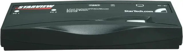 Alt view image 2 of 5 - StarTech.com SV211K 2 Port PS/2 StarView KVM Switch Kit with Cables