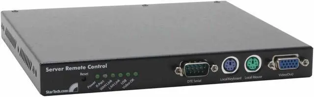 Main image of StarTech.com SV1110IPEXT Server Remote Control External KVM over IP