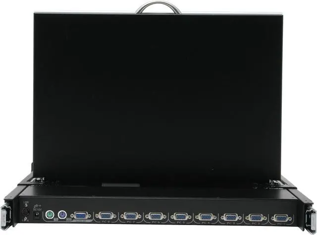 StarTech CABCONS8 1U DuraView LCD Rack / Cabinet Console with ...