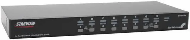 Main image of StarTech.com SV1631HD 16 Port StarView KVM switch with OSD
