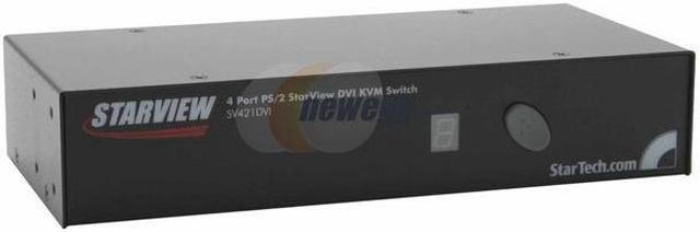 Main image of StarTech.com SV421DVI 4 Port StarView DVI KVM Switch