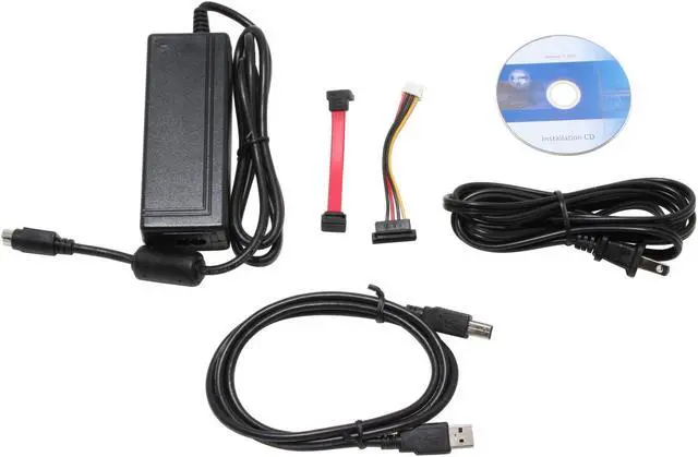 Alt view image 5 of 6 - Scythe NU350PS-OTP Aluminum 3.5" IDE / SATA USB 2.0 External Enclosure
