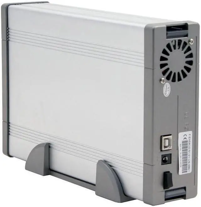 Alt view image 2 of 5 - SYBA SD-U2PLA-525 Rugged aluminum 5.25" USB2.0 B External Enclosure, NEC Chipset