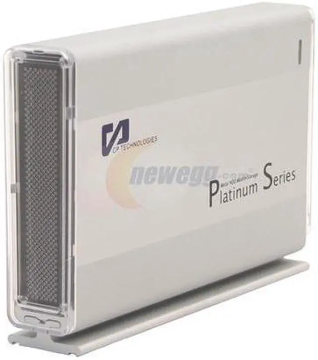 Main image of CP TECHNOLOGIES Platinum Series CP-U2C-3H 3.5" Silver IDE USB 2.0 & 1394a External Enclosure