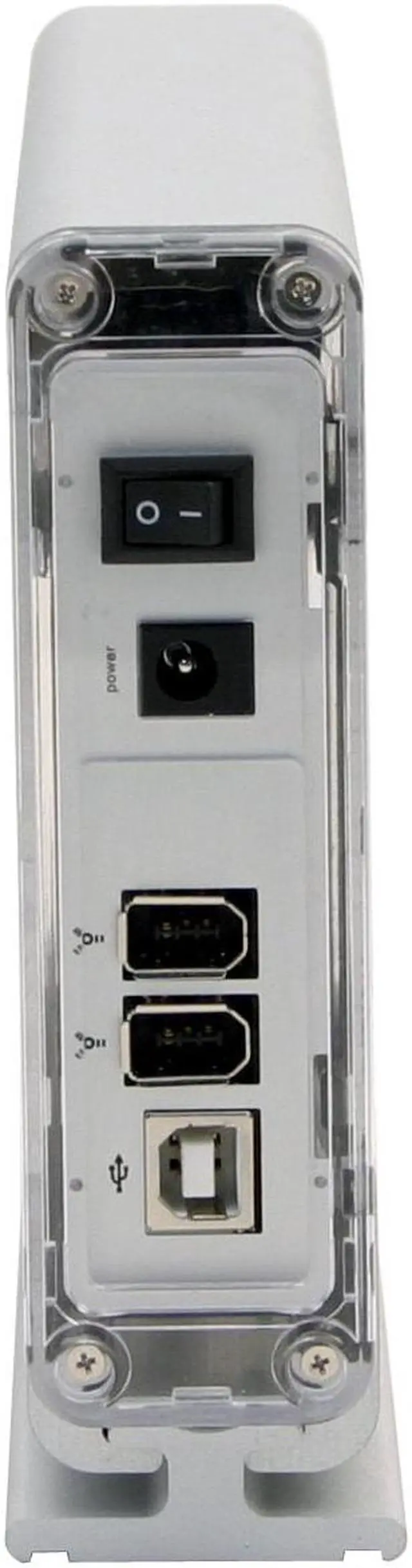 Alt view image 3 of 5 - CP TECHNOLOGIES Platinum Series CP-U2C-3H 3.5" Silver IDE USB 2.0 & 1394a External Enclosure