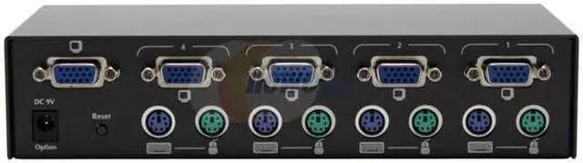 Alt view image 2 of 4 - PLANET KVM-400 4-port KVM Switch