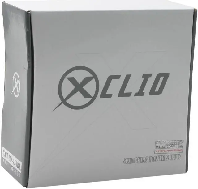 Alt view image 7 of 7 - XCLIO XClio 450BL 450W ATX    Power Supply