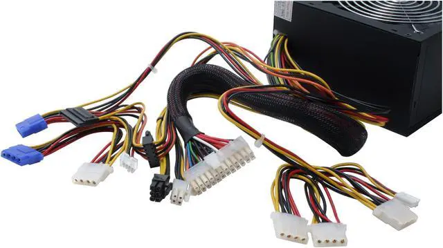 Alt view image 4 of 7 - XCLIO XClio 450BL 450W ATX    Power Supply