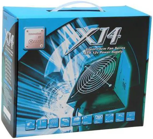 Alt view image 7 of 7 - XCLIO GREATPOWER X14S4P3 550 W ATX12V SLI Certified CrossFire Ready 80 PLUS Certified Modular Active PFC Power Supply