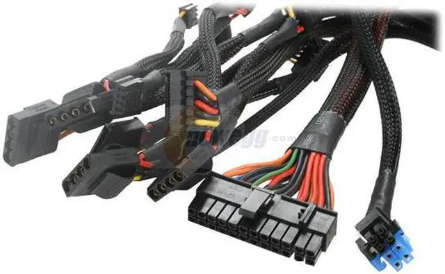 Alt view image 7 of 8 - XCLIO GREAT POWER X14S4P4-750W 750 W ATX12V SLI Certified CrossFire Ready 80 PLUS Certified Modular Active PFC Power Supply