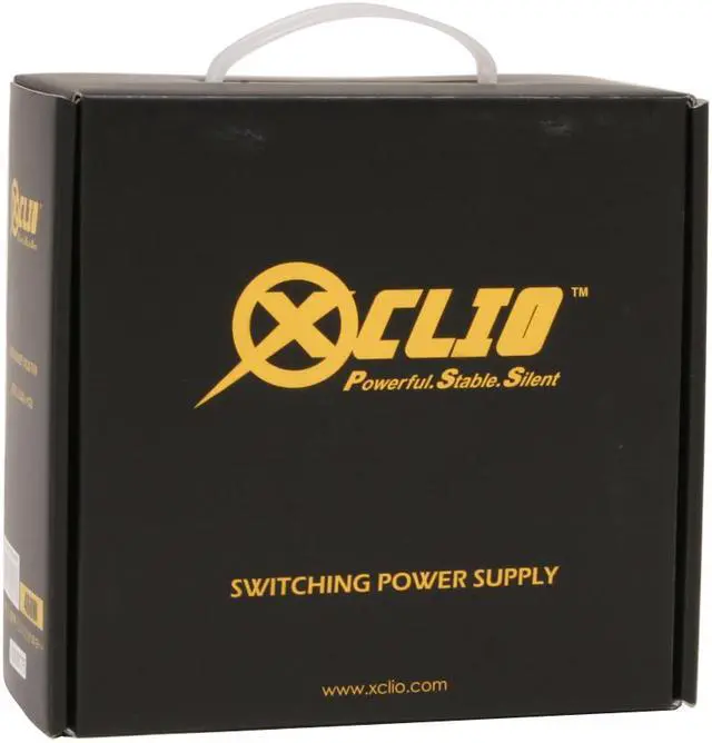 Alt view image 8 of 8 - XCLIO STABLEPOWER 460W 460W ATX V2.2   Active PFC Power Supply