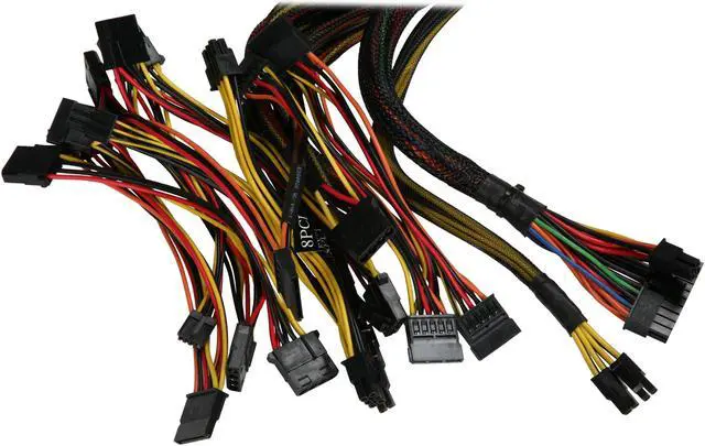 Alt view image 6 of 7 - XCLIO STABLEPOWER 850W 850W ATX CrossFire Ready Active PFC Power Supply