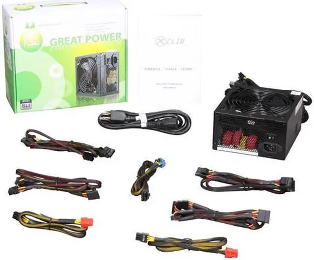 Alt view image 7 of 7 - XCLIO GREATPOWER X14S8P4 850 W ATX12V / EPS12V 80 PLUS Certified Modular Active PFC Power Supply