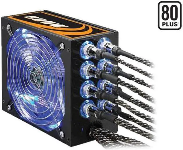 Main image of XION AXP Lan-Party Edition AXP-800R14HE 800 W ATX12V V2.2 / EPS 12V 2.92 SLI Certified CrossFire Ready 80 PLUS Certified Modular Active PFC Power Supply