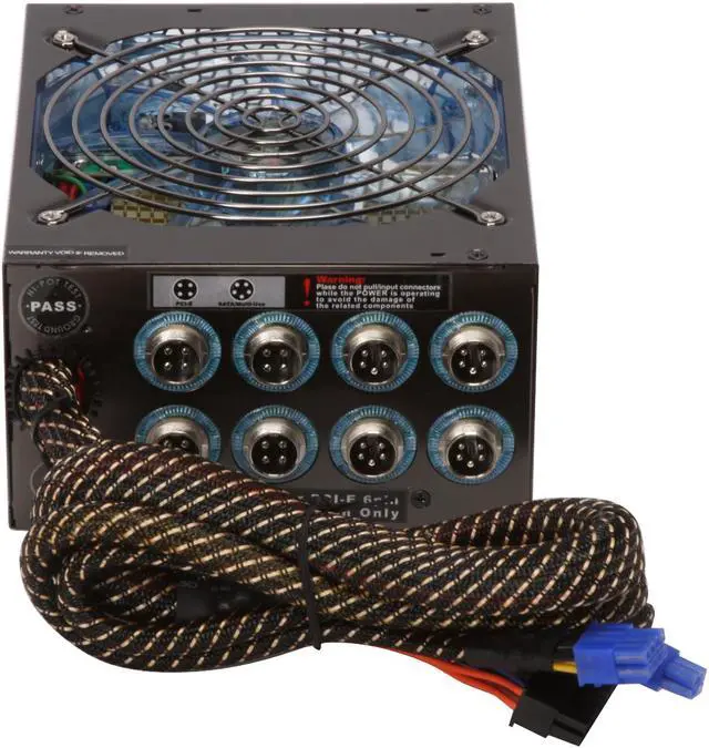 Alt view image 5 of 11 - XION AXP Lan-Party Edition AXP-1000R14HE 1000 W ATX12V V2.2 / EPS 12V 2.92 SLI Certified CrossFire Ready 80 PLUS BRONZE Certified Modular Active PFC Power Supply